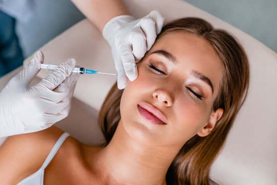 Botox or filler injection